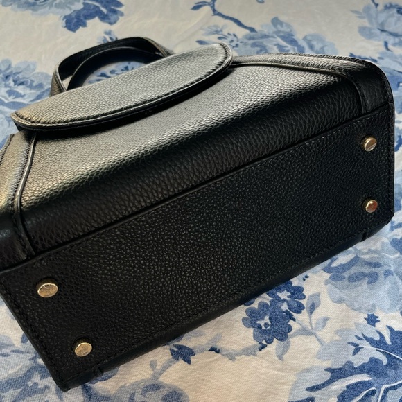 Kate Spade Black Pebbled Leather Crossbody Bag - Picture 15 of 15